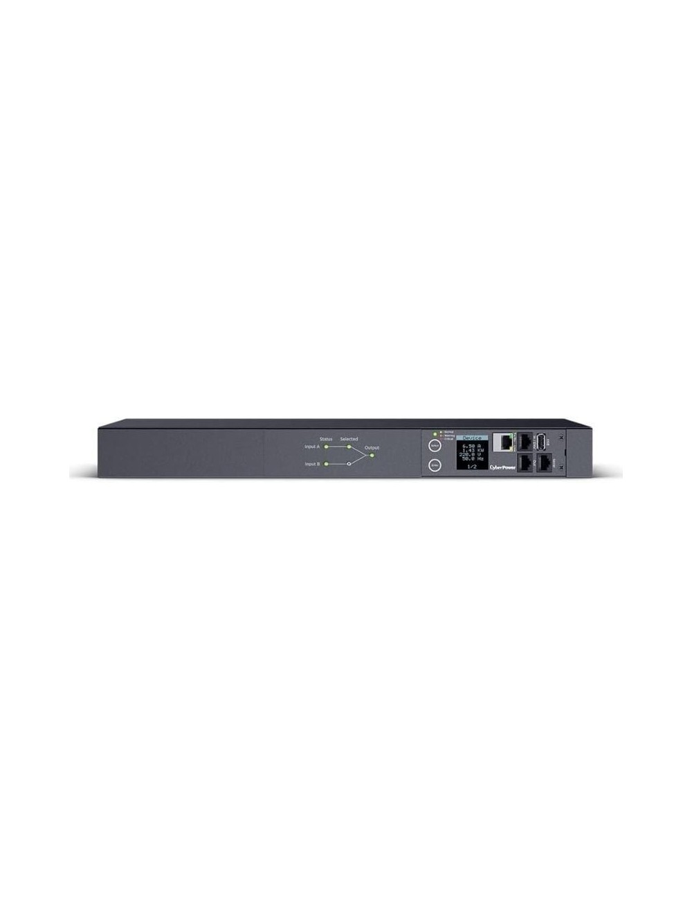 Unidad de Distribución para Alimentación Cyberpower PDU44004/ 10-12A/ 12x IEC C13/ Formato Rack 1U