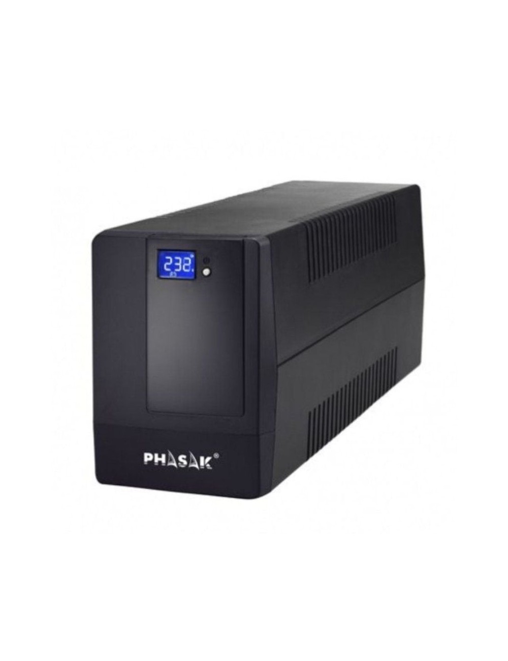 SAI Línea Interactiva Phasak 1000 VA LCD/ 1000VA/ 4 Salidas/ Formato Torre