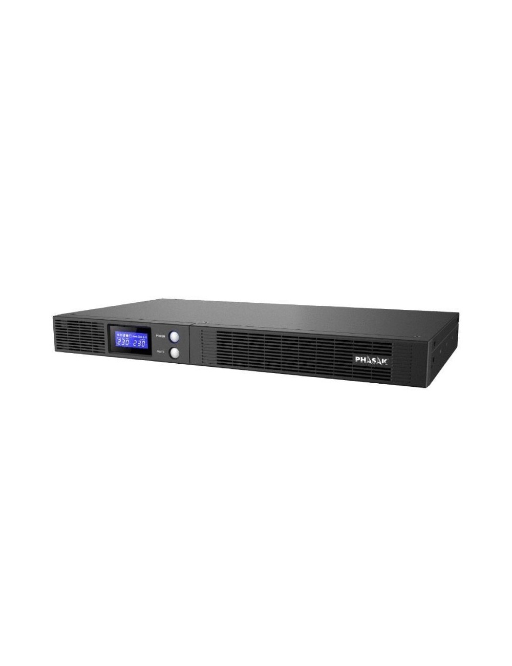 SAI Línea Interactiva Phasak Protekt Slim Rack/ 1500VA-900W/ 4 Salidas/ Formato Rack