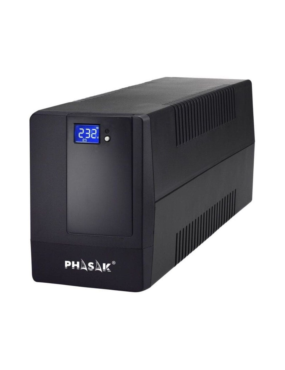 SAI Línea Interactiva Phasak 2000 VA LCD/ 2000VA/ 4 Salidas/ Formato Torre