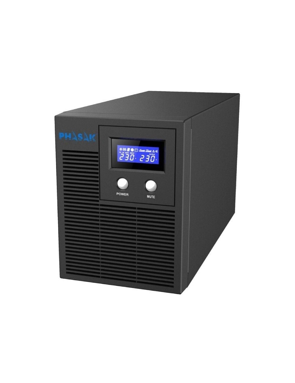 SAI Línea Interactiva Phasak Protekt 2160 VA/ 2160VA-1400W/ 4 Salidas/ Formato Torre