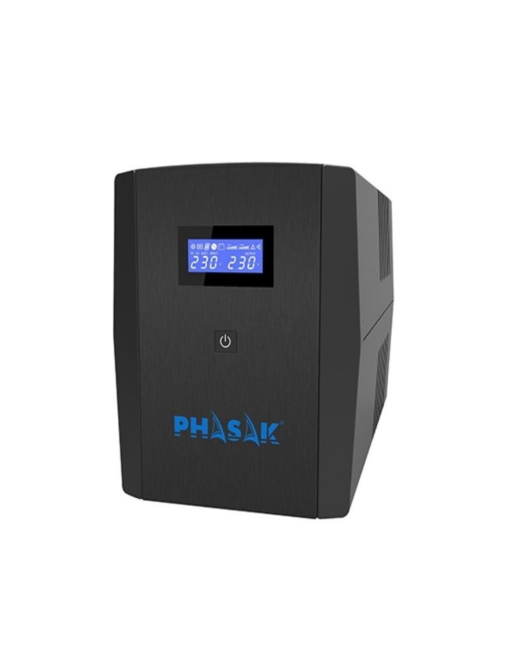 SAI Línea Interactiva Phasak SIRIUS 1560 VA Interactive/ 1560VA-900W/ 4 Salidas/ Formato Torre
