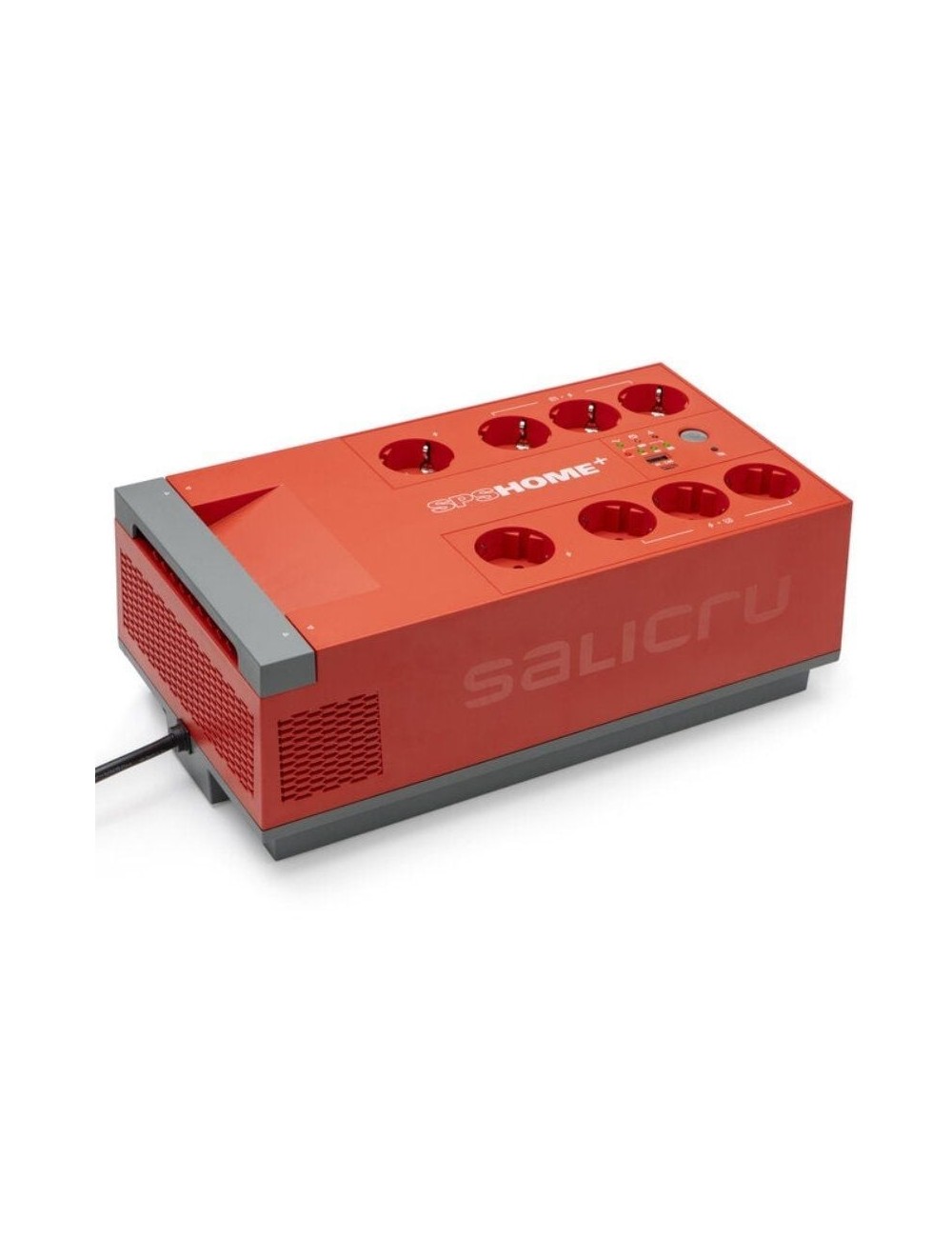 SAI Línea Interactiva Salicru SPS 850+/ 850VA-480W/ 8 Salidas/ Formato Rack