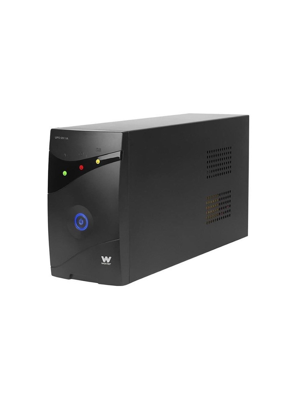 SAI Línea Interactiva Woxter UPS 650 VA/ 650VA-360W/ 2 Salidas/ Formato Torre