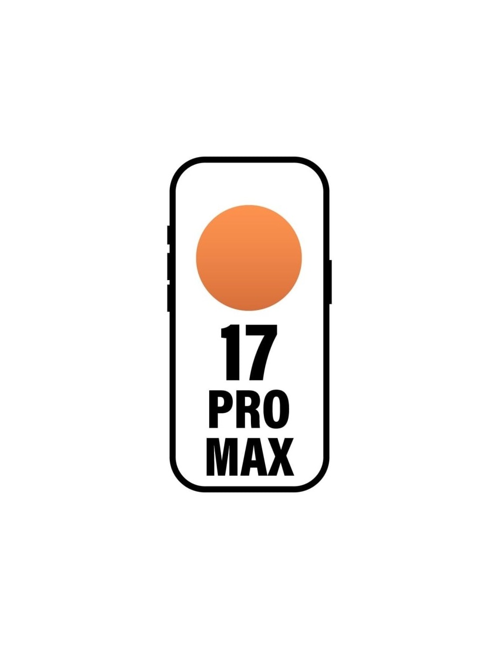 Smartphone Apple iPhone 17 Pro Max 2TB/ 6.9'/ 5G/ Naranja cósmico