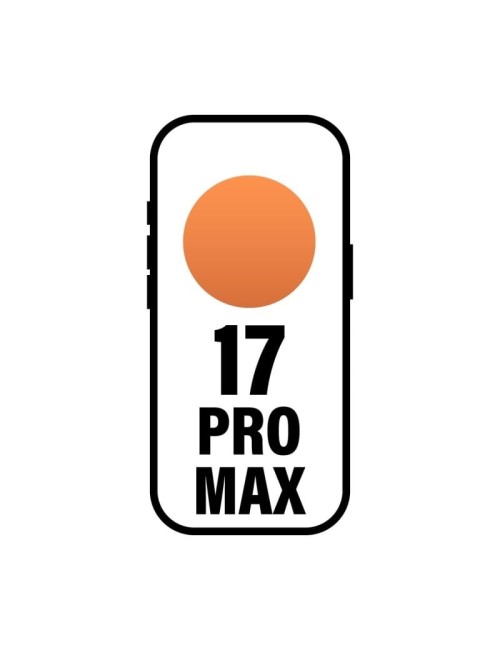 Smartphone Apple iPhone 17 Pro Max 2TB/ 6.9'/ 5G/ Naranja cósmico