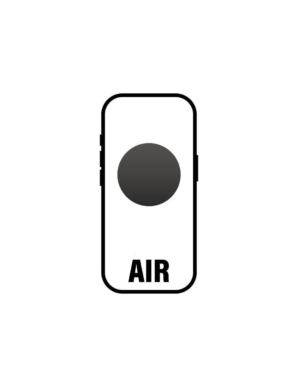 Smartphone Apple iPhone Air/ 256GB/ 6.5'/ Negro Espacial