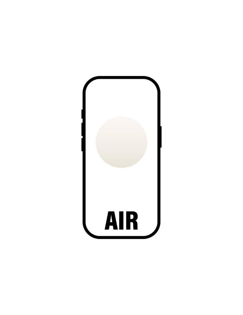 Smartphone Apple iPhone Air/ 1TB/ 6.5'/ Dorado Claro