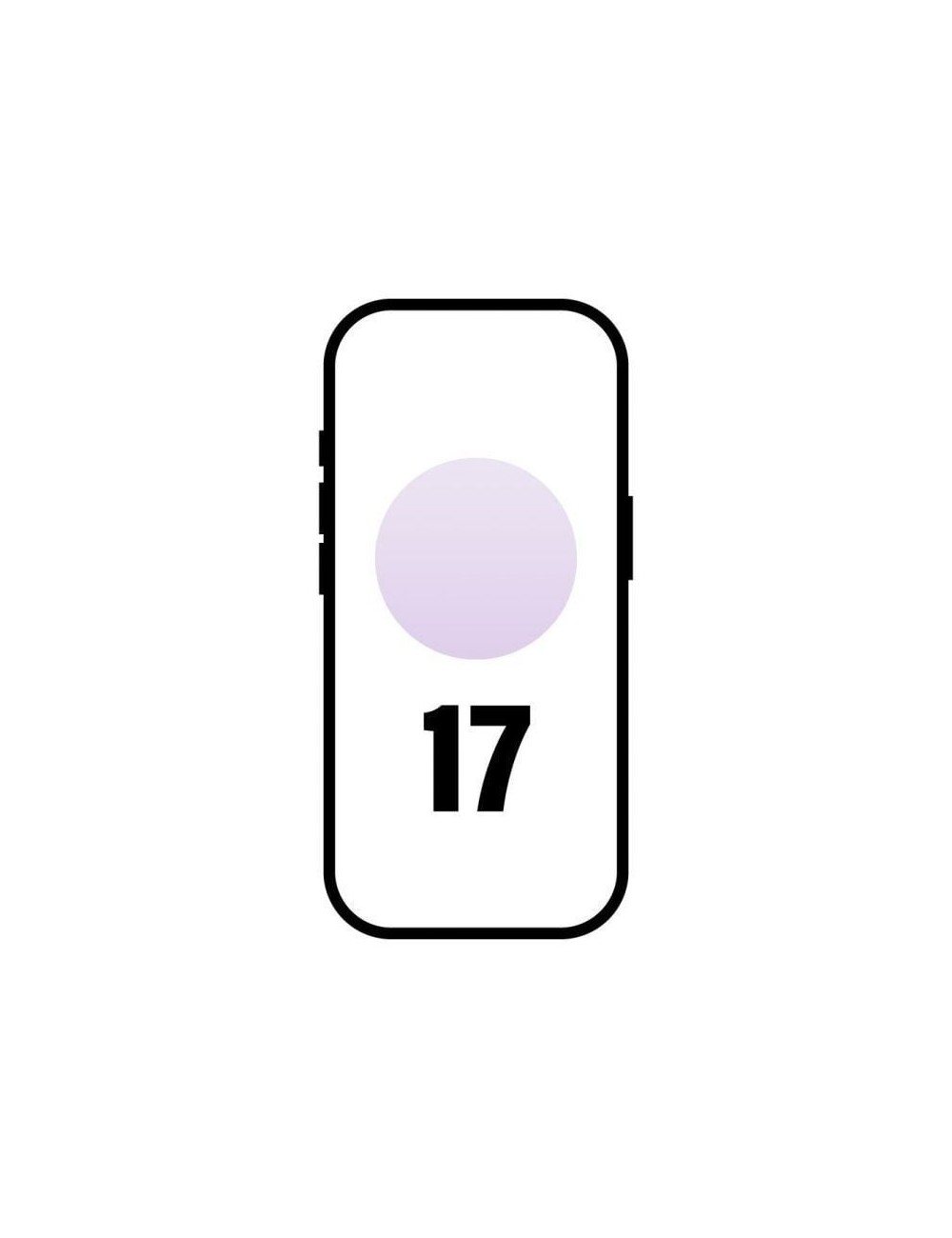Smartphone Apple iPhone 17 256GB/ 6.3'/ 5G/ Lavanda