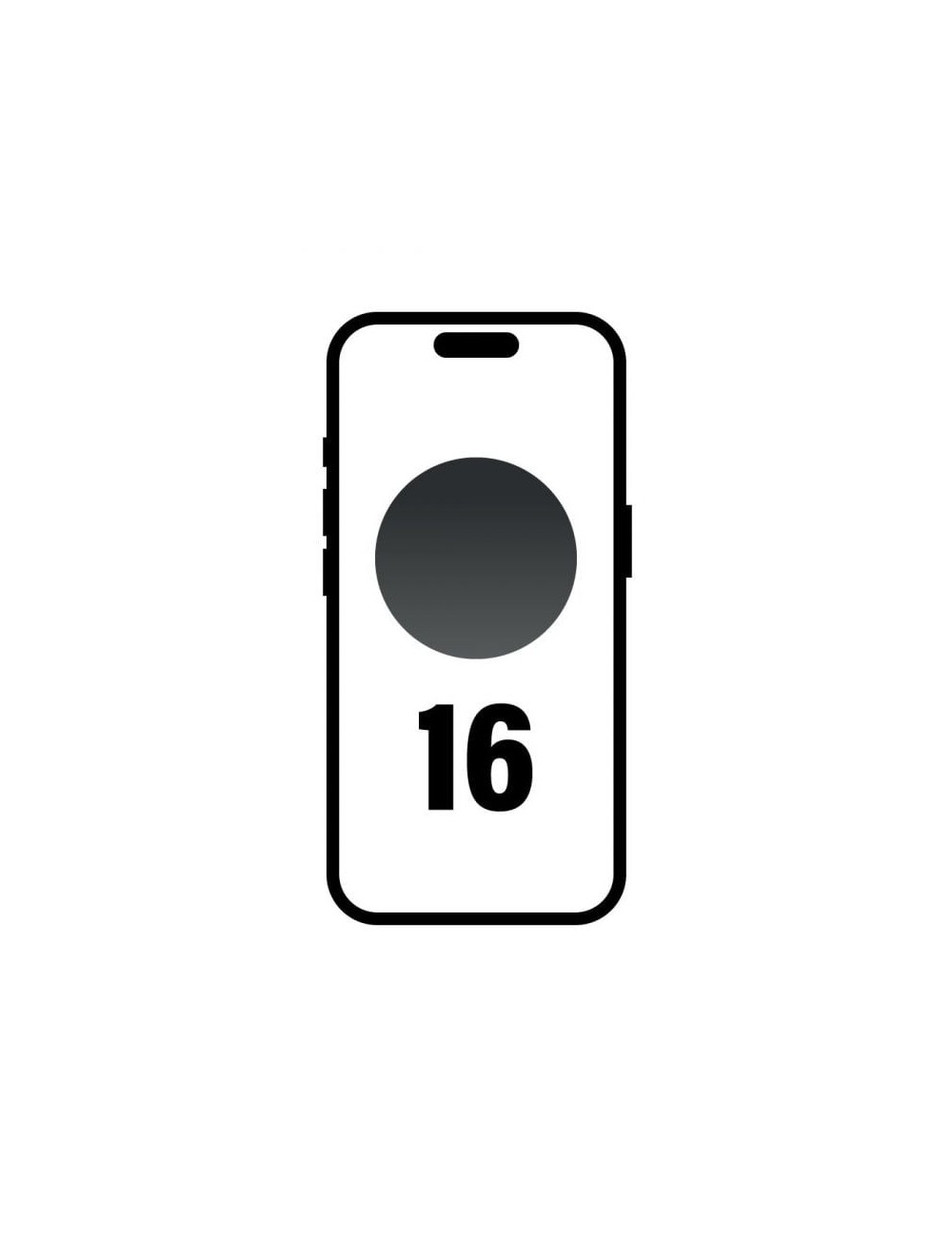 Smartphone Apple iPhone 16 128GB/ 6.1'/ 5G/ Negro