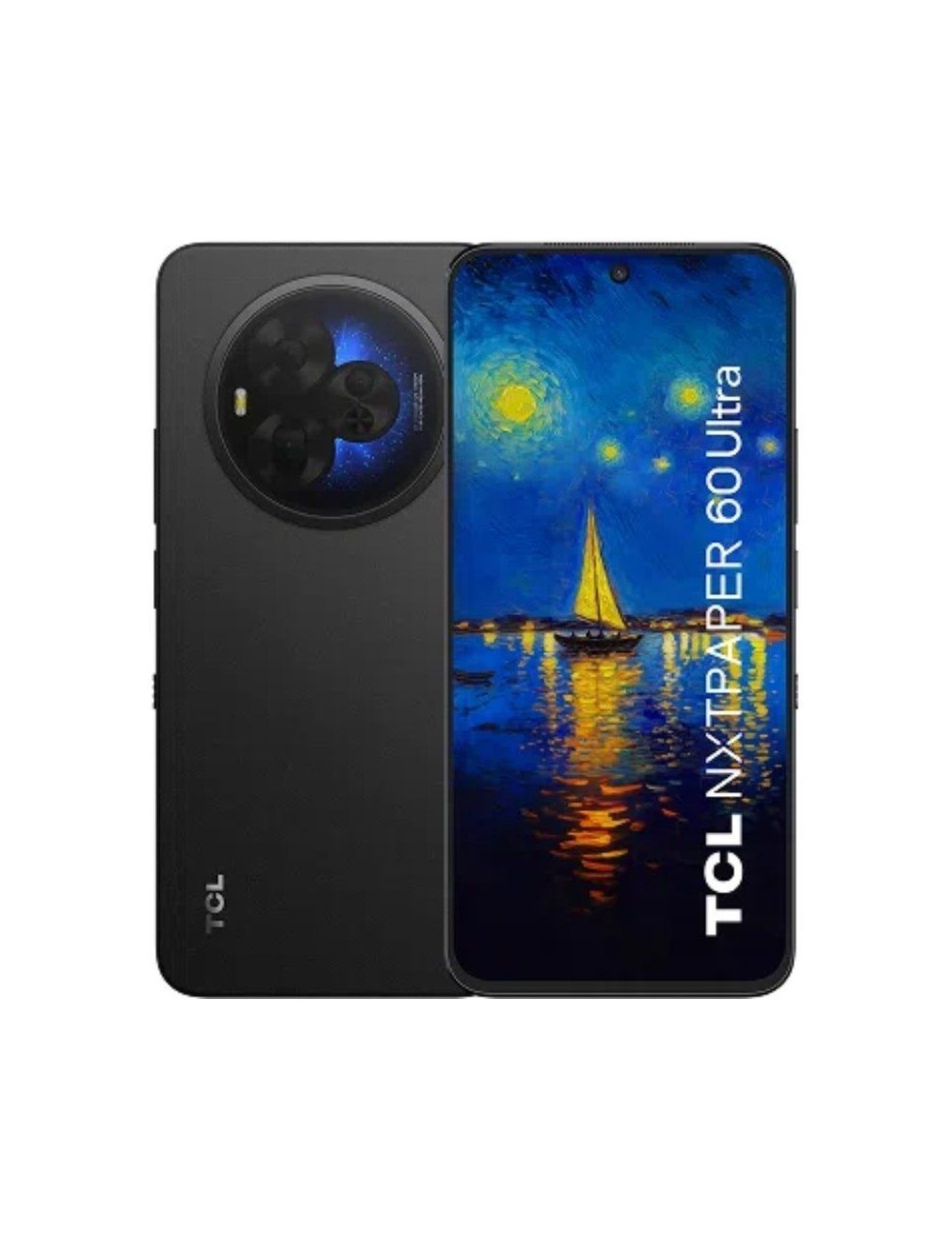Smartphone TCL 60 Ultra NXTPAPER 12GB/ 512GB/ 7.2'/ 5G/ Negro Nebulosa