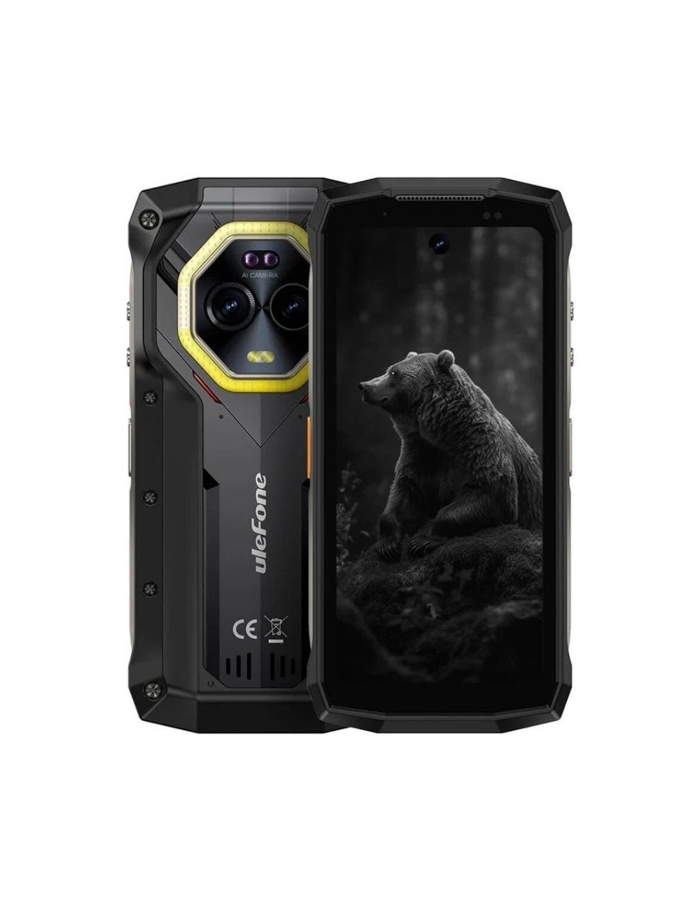 Smartphone Rugerizado Ulefone Armor Mini 20 8GB/ 256GB/ 4.7'/ Negro