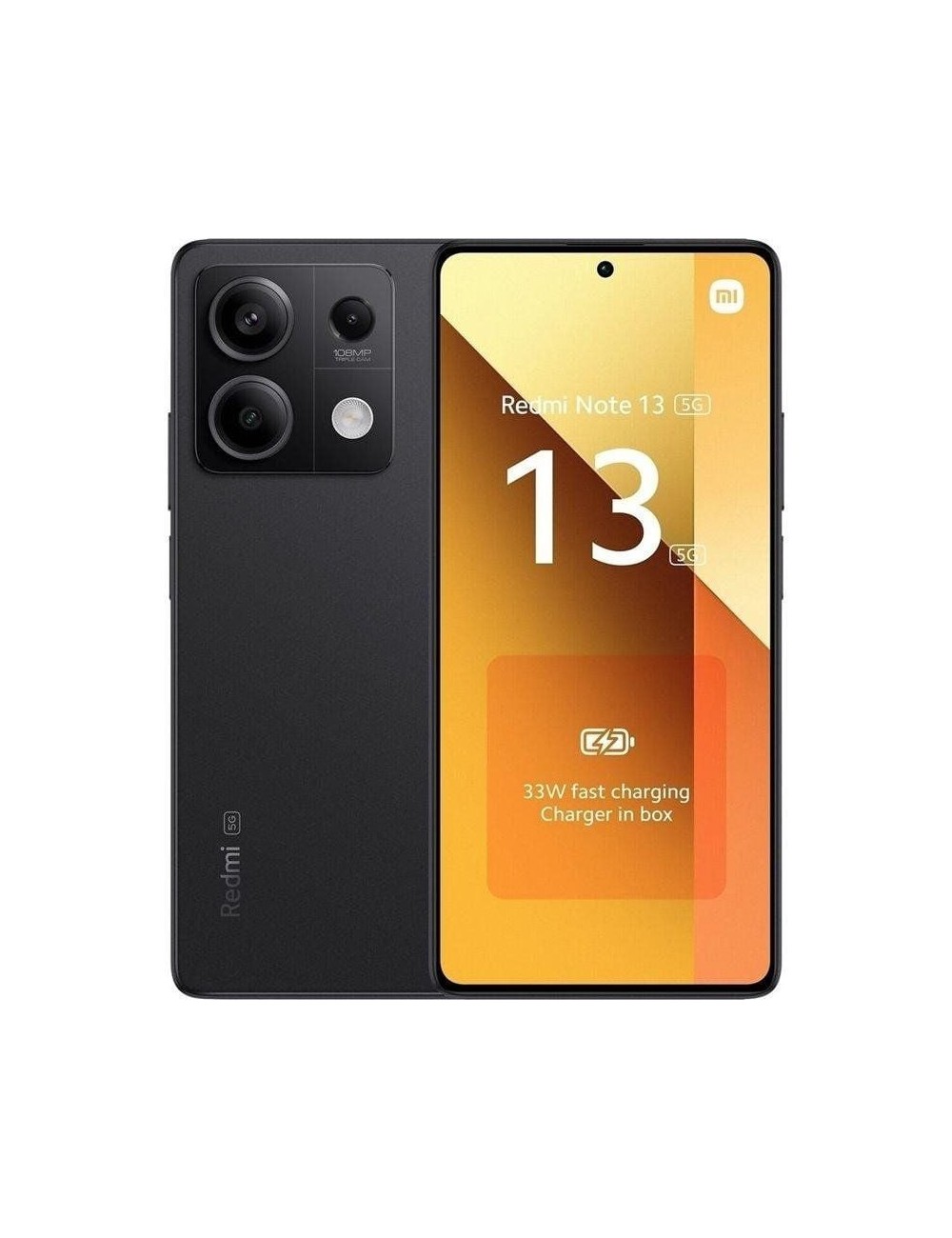 Smartphone Xiaomi Redmi Note 13 NFC 8GB/ 256GB/ 6.67'/ 5G/ Negro