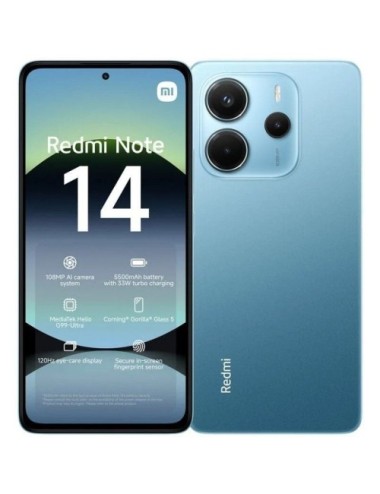 Smartphone Xiaomi Redmi Note 14 6GB/ 128GB/ 6.67'/ Azul