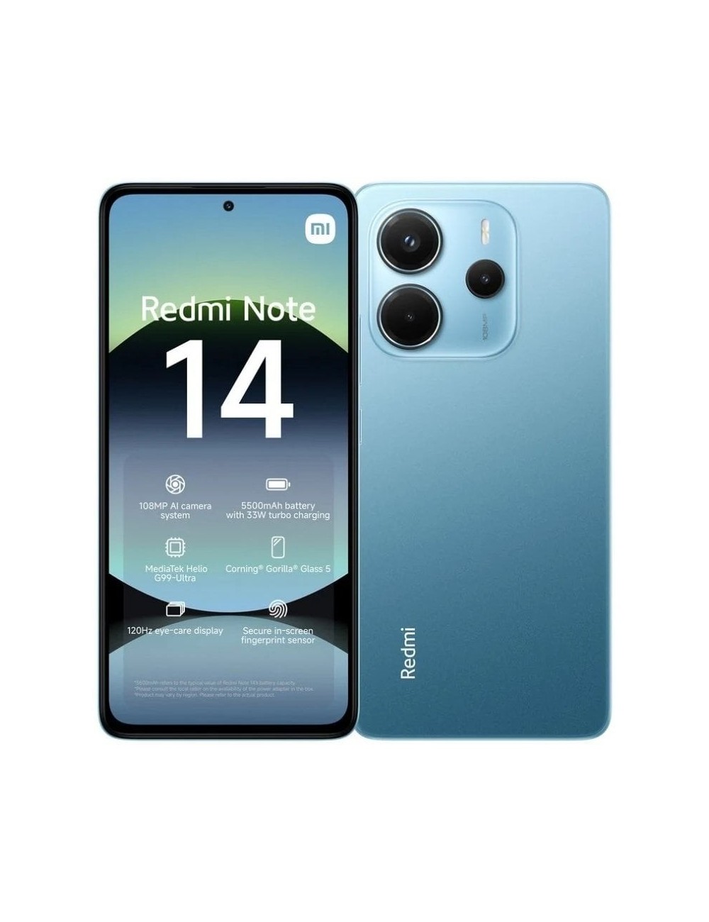 Smartphone Xiaomi Redmi Note 14 8GB/ 256GB/ 6.67'/ Azul