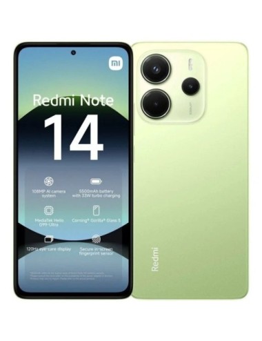 Smartphone Xiaomi Redmi Note 14 8GB/ 256GB/ 6.67'/ Verde
