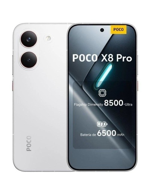 Smartphone Xiaomi POCO X8 Pro 8GB/ 512GB/ 6.59'/ 5G/ Blanco