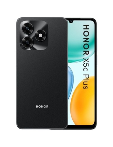 Smartphone Honor X5c Plus 4GB/ 128GB/ 6.74'/ Negro