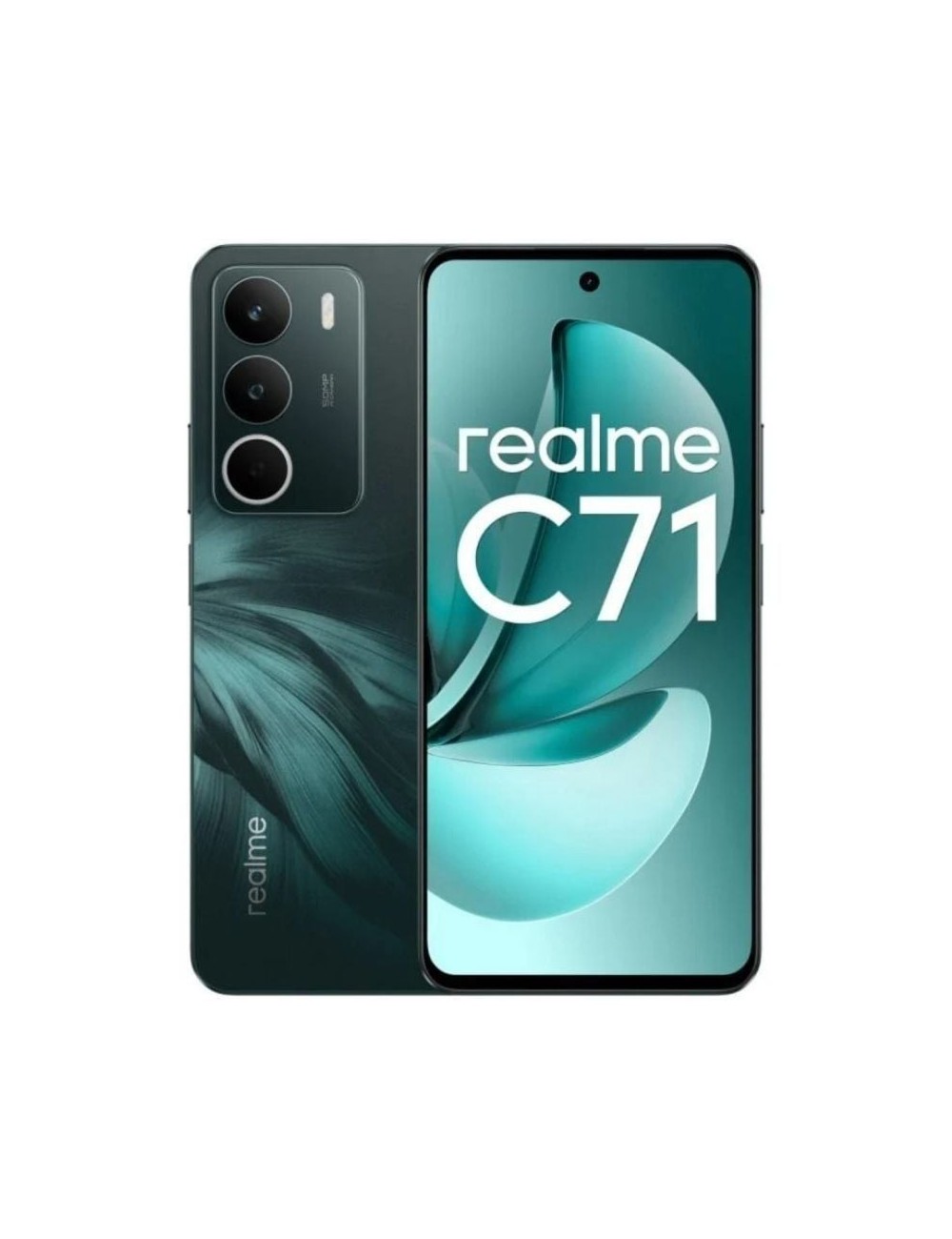 Smartphone Realme C71 8GB/ 256GB/ 6.67'/ Verde Oscuro