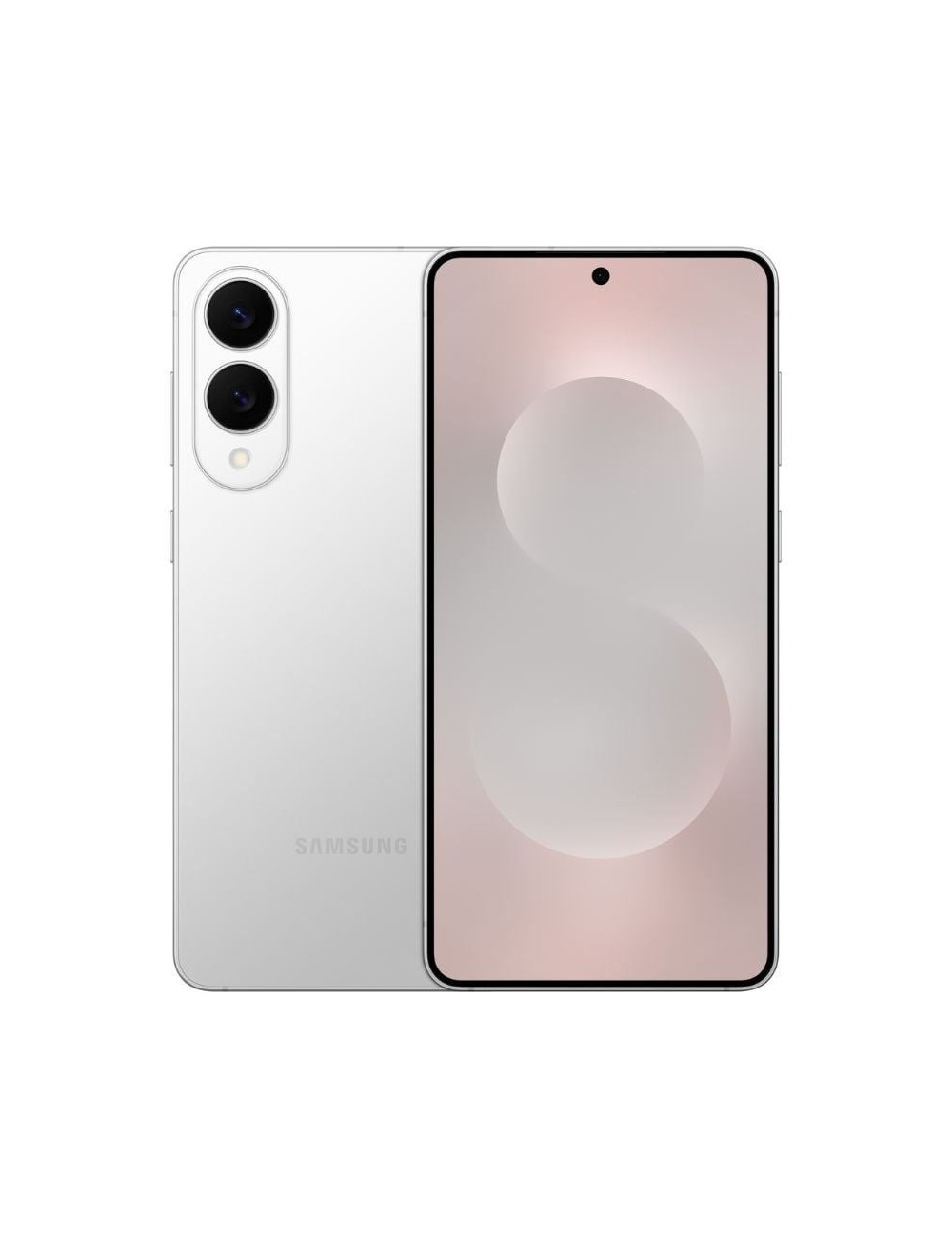 Smartphone Samsung Galaxy S25 Edge 12GB/ 256GB/ 6.7'/ 5G/ Titanio Plata