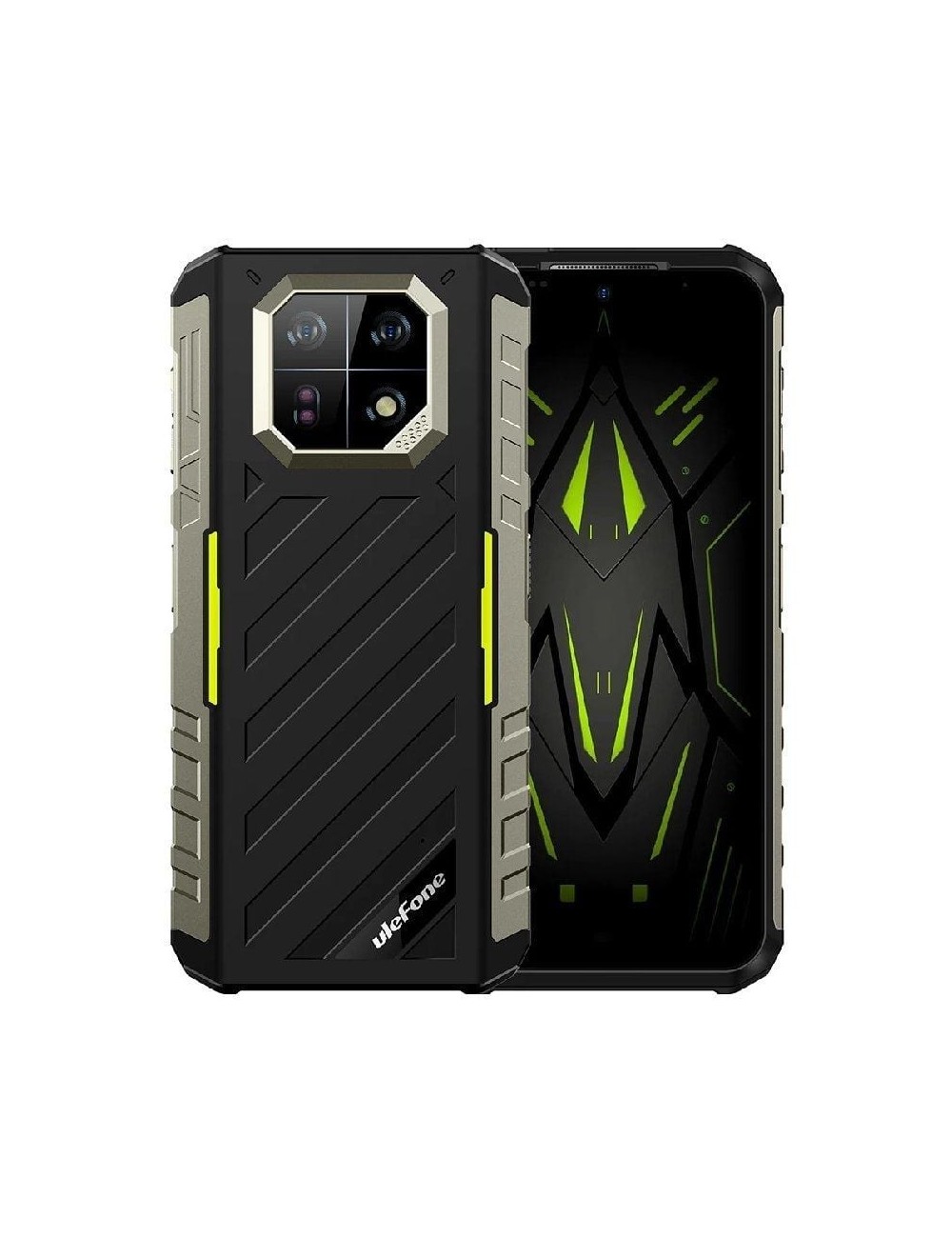 Smartphone Rugerizado Ulefone Armor 22 8GB/ 128GB/ 6.58'/ Negro y Verde
