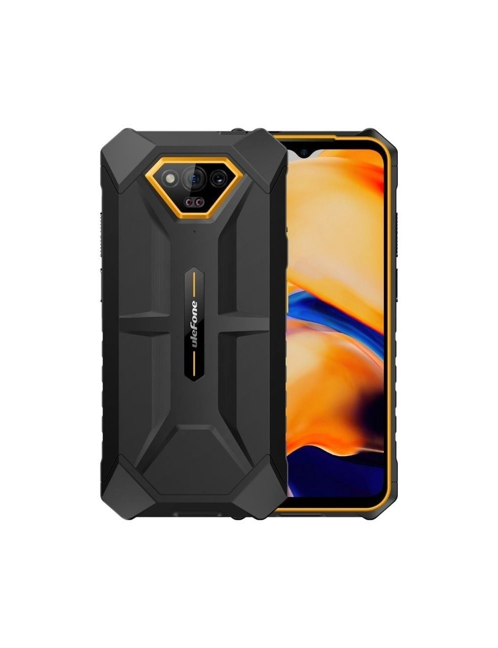 Smartphone Rugerizado Ulefone Armor X13 6GB/ 64GB/ 6.52'/ Negro y Naranja