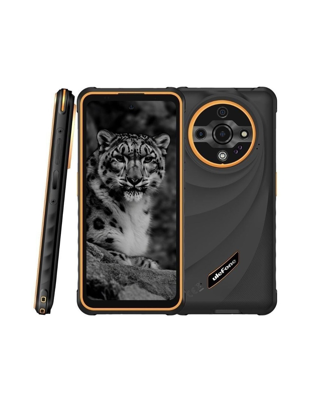 Smartphone Rugerizado Ulefone Armor X31 6GB/ 128GB/ 6.56'/ Negro y Naranja