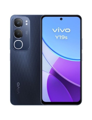 Smartphone Vivo Y19s 6GB/ 128GB/ 6.68'/ Negro Obsidiana