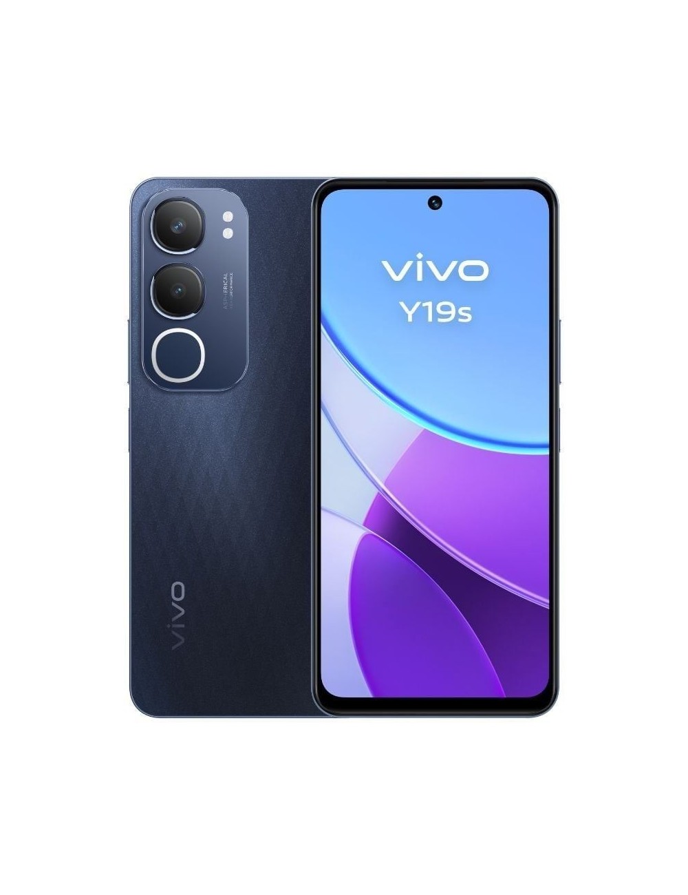 Smartphone Vivo Y19s 6GB/ 128GB/ 6.68'/ Negro Obsidiana