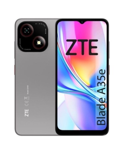 Smartphone ZTE Blade A35E 2GB/ 32GB/ 6.52'/ Gris Oscuro