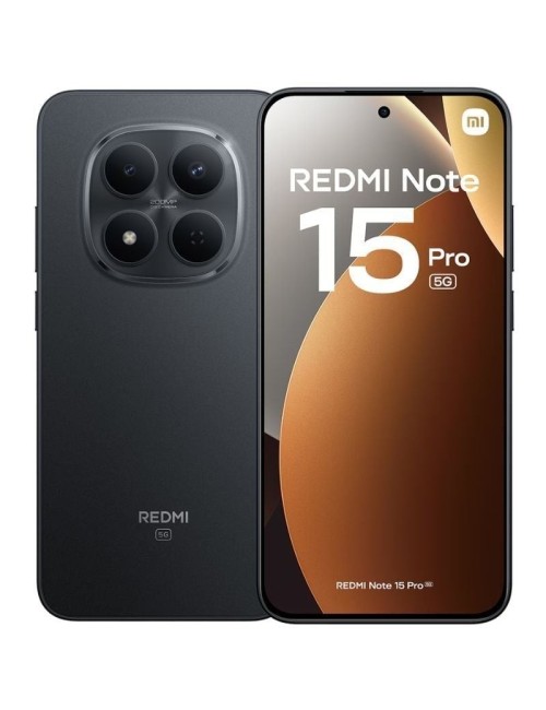 Smartphone Xiaomi Redmi Note 15 Pro 8GB/ 256GB/ 6.83'/ 5G/ Negro