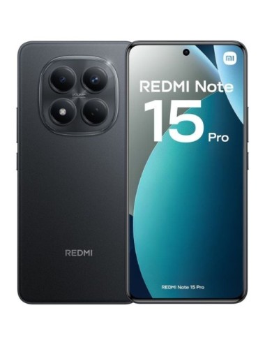 Smartphone Xiaomi Redmi Note 15 Pro 8GB/ 256GB/ 6.83'/ Negro