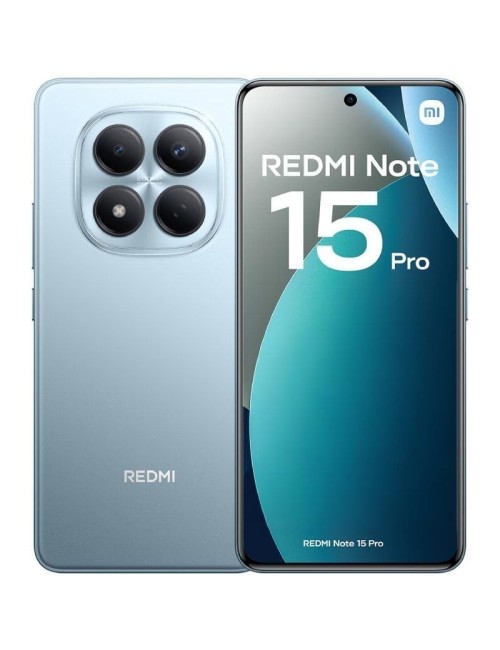 Smartphone Xiaomi Redmi Note 15 Pro 8GB/ 256GB/ 6.83'/ Azul Glaciar