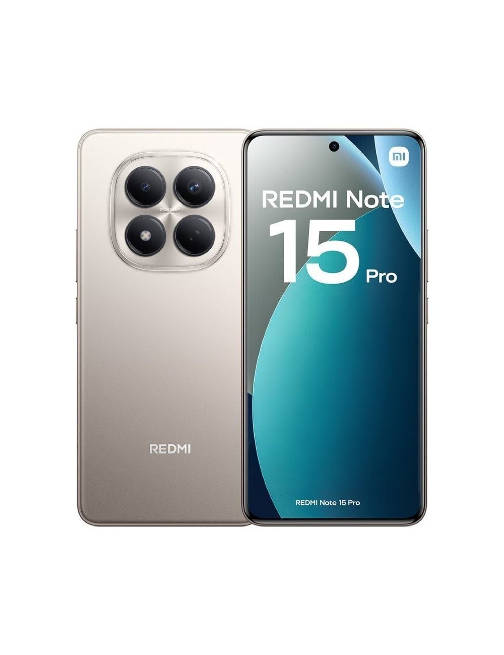 Smartphone Xiaomi Redmi Note 15 Pro 8GB/ 256GB/ 6.83'/ Titanio