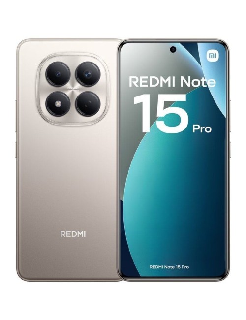 Smartphone Xiaomi Redmi Note 15 Pro 8GB/ 256GB/ 6.83'/ Titanio