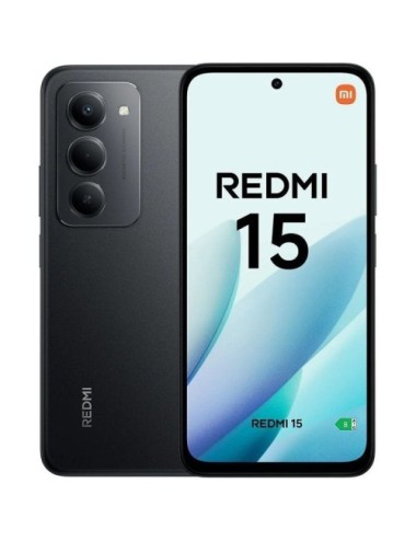 Smartphone Xiaomi Redmi 15 8GB/ 256GB/ 6.9'/ Negro