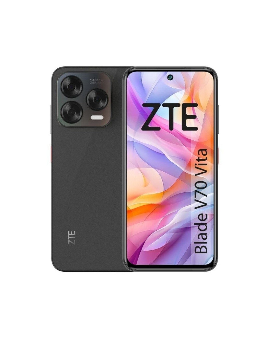 Smartphone ZTE Blade V70 Vita 8GB/ 256GB/ 6.7'/ Gris Oscuro