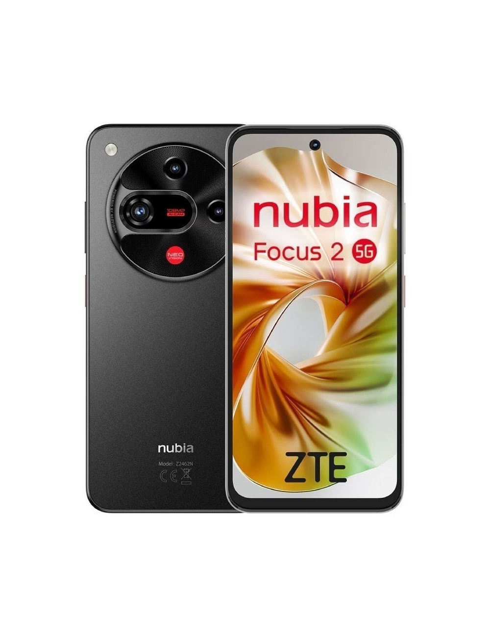 Smartphone ZTE Nubia Focus 2 8GB/ 256GB/ 6.7'/ Negro
