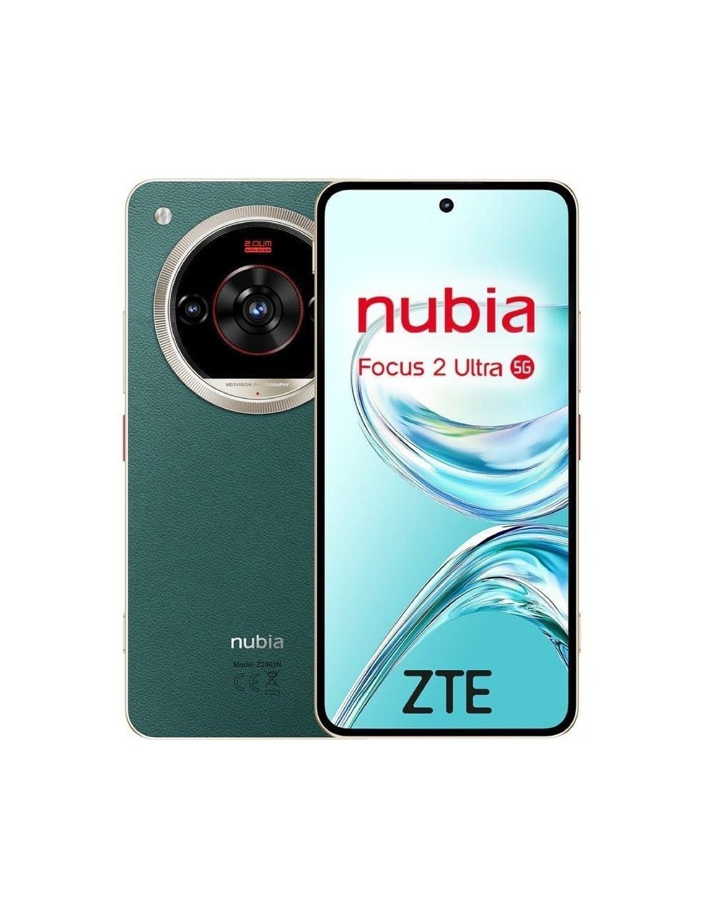 Smartphone ZTE Nubia Focus 2 Ultra 8GB/ 512GB/ 6.8'/ Verde
