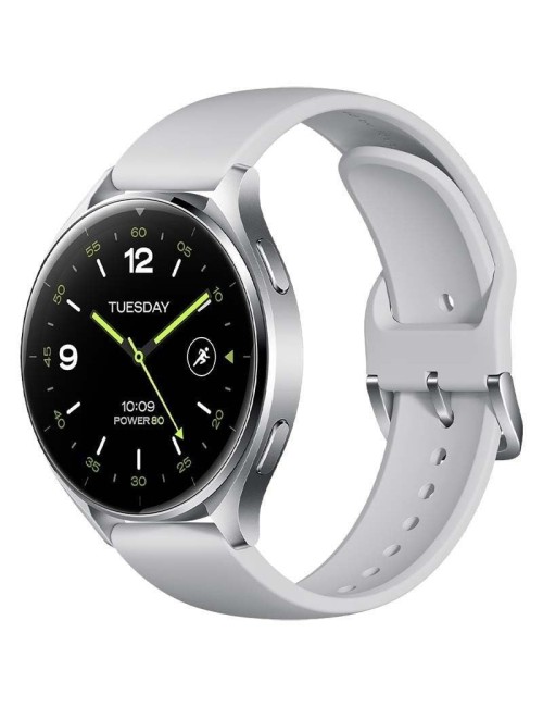 Smartwatch Xiaomi Watch 2/ Notificaciones/ Frecuencia Cardíaca/ GPS/ Plata