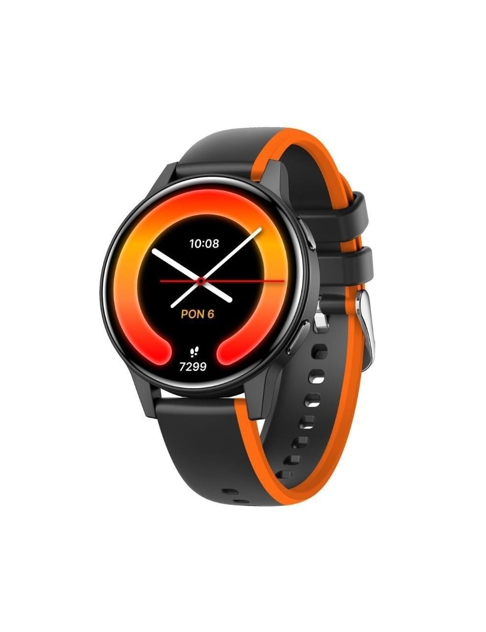 Forever Smartwatch IGo Watch 4 JW-600 Notificaciones/ Frecuencia Cardiaca/ Negro