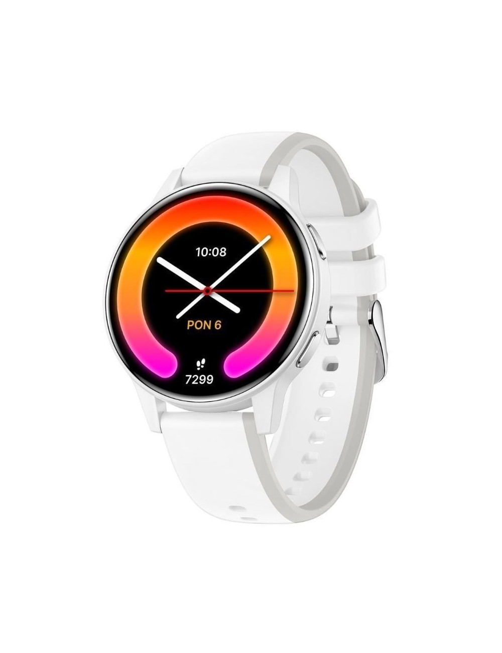Forever Smartwatch IGo Watch 4 JW-600 Notificaciones/ Frecuencia Cardiaca/ Blanco