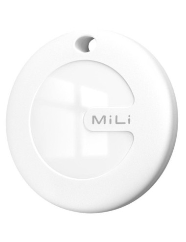 Localizador Leotec EasyTag Dual/ Blanco/ Incluye Llavero Marrón