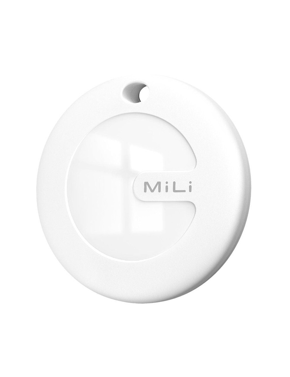 Localizador Leotec EasyTag Dual/ Blanco/ Incluye Llavero Marrón