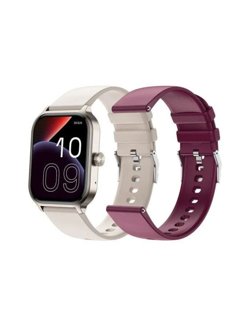 Smartwatch SPC Smartee Duo 3/ Notificaciones/ Frecuencia Cardíaca/ Blanco