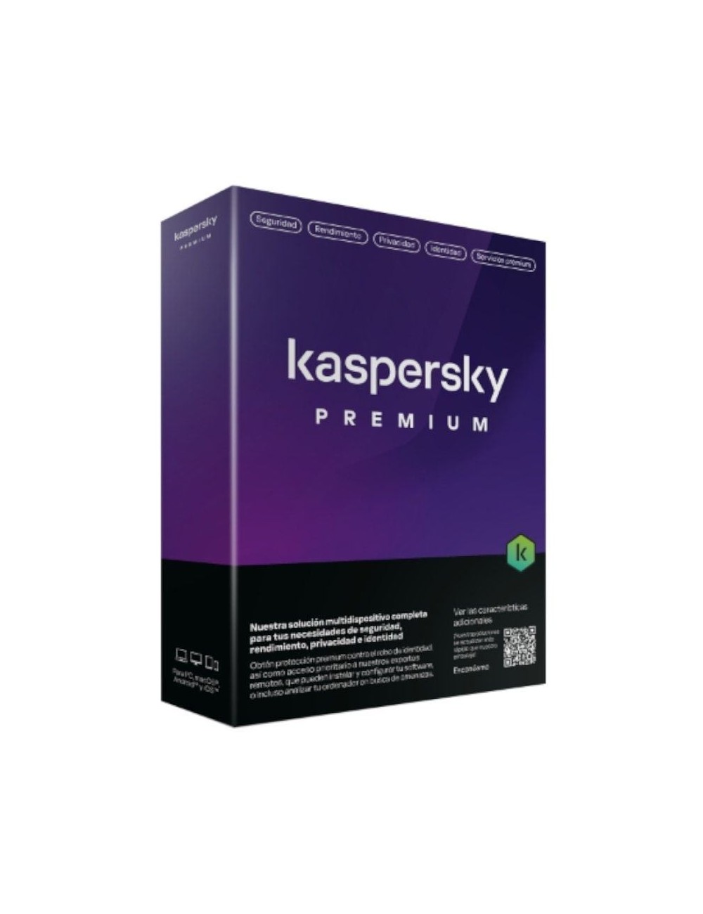 Antivirus Kaspersky Premium/ 5 Dispositivos/ 1 Año