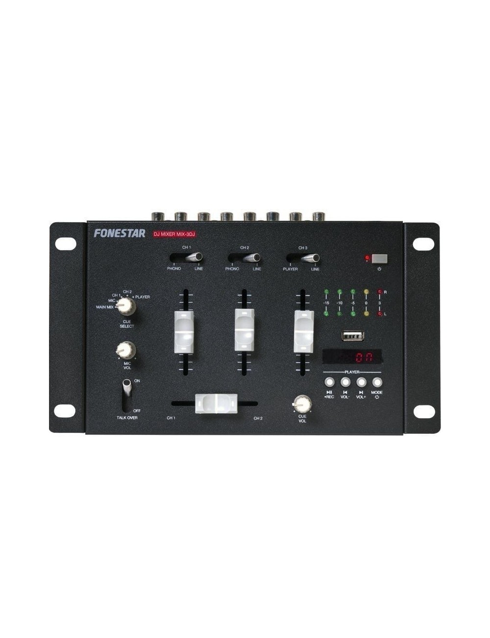 Mesa de Mezclas Fonestar MIX-3DJ