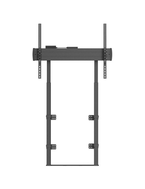 Soporte de Suelo y Pared Motorizado/ Inclinable/ Giratorio Aisens FWF100E-269 para TV de 55-100'/ hasta 50kg