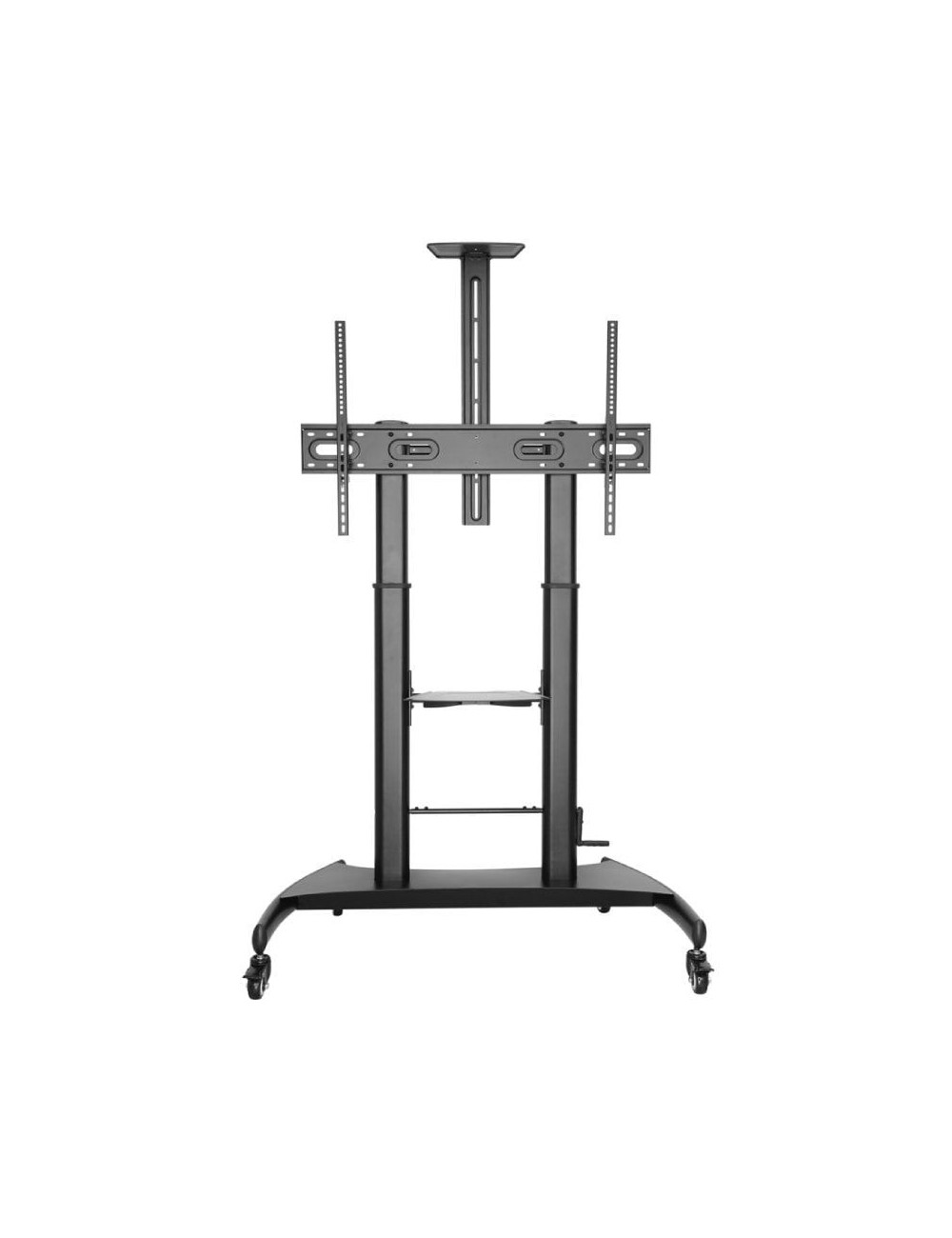 Soporte de Suelo Inclinable con Ruedas y Manivela Aisens FT100TE-123 para TV 60-100'/ hasta 100kg