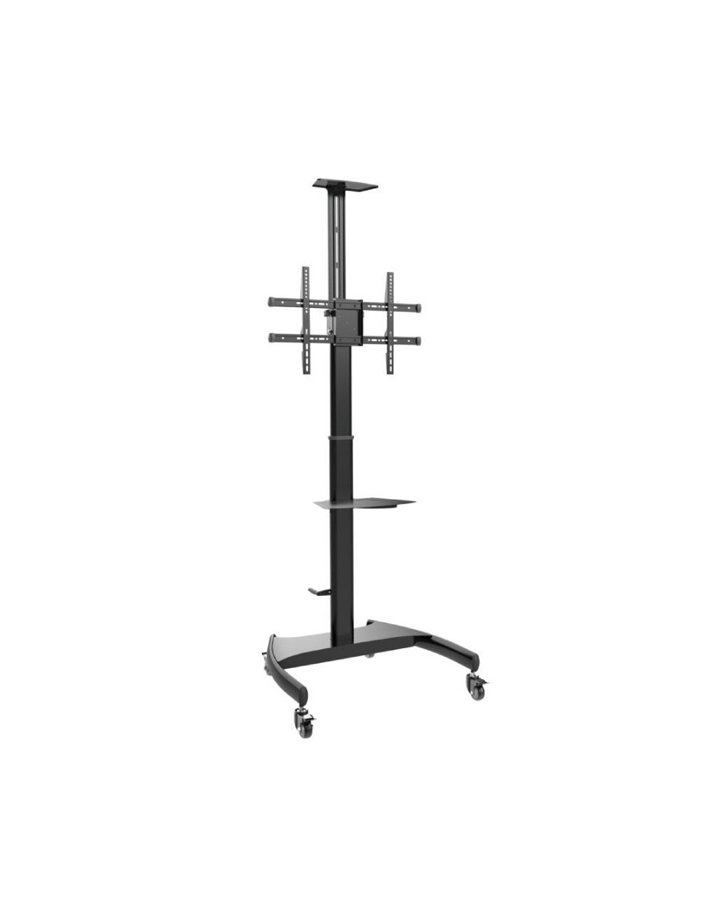 Soporte de Suelo Inclinable/ Giratorio con Ruedas y Manivela Aisens FT70TE-169 para TV 37-70'/ hasta 50kg